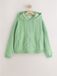 Next - Dames - Hoodie van badstof met rits - Groen