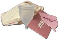ImseVimse - Imse - Menstruatiecup van medische siliconen - Midden / Medium - Transparant