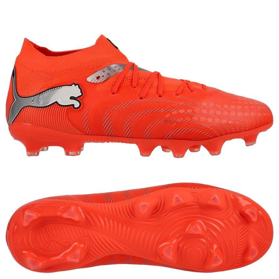 Puma Future 9 Pro Fg/ag Voetbalschoenen Rood,Oranje EU 32