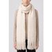 ARKET Daphne Fluffy Wool Scarf Beige