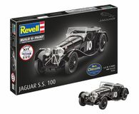 Revell Modelbouwpakket Auto - 77752 Jaguar S.S. 100 - Britse Auto - Starter Kit Plastic - 1:32 - Modelbouw