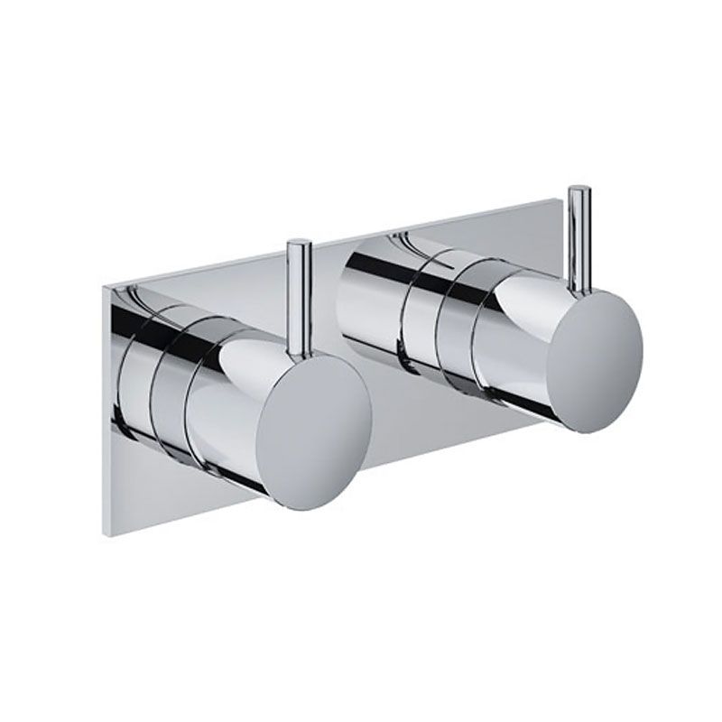 hotbath Douchekraan Cobber Afbouwdeel Mengkraan Rond Geborsteld Koper PVD 8719874200967