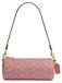 Coach Sac seau Signature toile Rose
