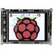 Joy-it 3.2TC Boîtier d'affichage Convient pour série : Raspberry Pi® Acrylique transparent