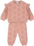 Dirkje Meisjes 2-delige Kledingset - Misty rose