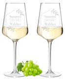 Set de 2 verres à vin gravés 560 ml