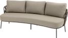 4 Seasons Outdoor Mallorca banquette basse 3 places Brun / Terre, Taupe