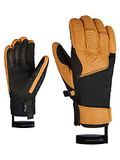 Ziener Ganzenberg AsR Aw Glove Ski Alpine Heren Zwart/Tan Maat 10