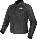 LS2 Breeze Dames motorfiets textieljas Zwart 5XL