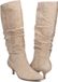 Stefano Lauran E25555 Laarzen - Suède - Dames - Beige - Maat 38
