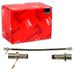 TRW Bremsschlauch PHA553 Lengte: 380mm, | Compatibel met: TOYOTA AVENSIS, AVENSIS Kombi, AVENSIS Liftback