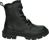 Geox - J660KH - Hoge sneakers - Zwart - Leer - Maat 36