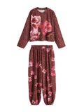 B by Ted Baker Pyjama chocolat brun / rose clair