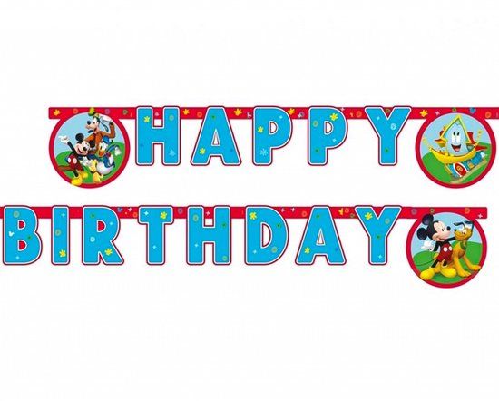 Procos Vegaoo - Slinger Happy Birthday Mickey 2m