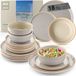 SÄNGER Value Collection Rio 18-delig Tafelservies Aardewerk Grijs