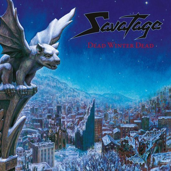 Savatage Dead Winter Dead LP Rood/Ondoorzichtig