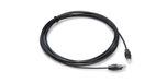 Hosa Technology OPT-130 InfiniBand en Glasvezelkabel 9,1 m Toslink Zwart
