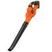 BLACK+DECKER GWC1820PCB-XJ Souffleur de feuilles sans fil - 209 km/h - Noir/Orange