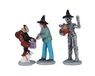LEMAX Trick or treat night, set of 3 ornament