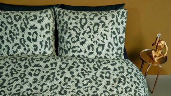 Beddinghouse Leone Dekbedovertrek - Flanel - Tweepersoons - Groen