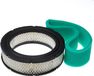 vhbw Set de 2 filtres compatible avec Briggs & Stratton Vanguard tracteur de pelouse