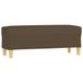 vidaXL Bankje 100x35x41 cm stof bruin