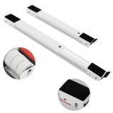 Merkloos Wasmachine onderstel - Set van 2 - Met rem - Verstelbaar 45-72 cm - Tot 300 kg