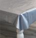 Bellatio Design Luxe tafelzeil/tafelkleed zilveren metallic look 140 x 300 cm