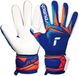 Reusch Gants de gardien de but Attrakt Advance - Sharp Blu/Wht/Shock Orng - Taille 8.5