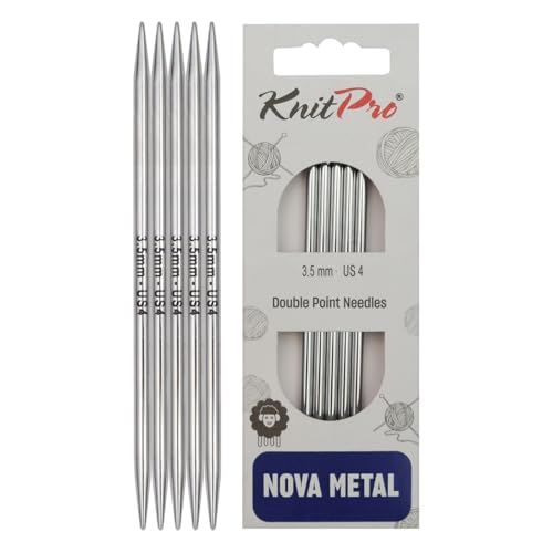 KnitPro Nova Sokkengaren Breinaalden 10cm 3,5mm Metaal