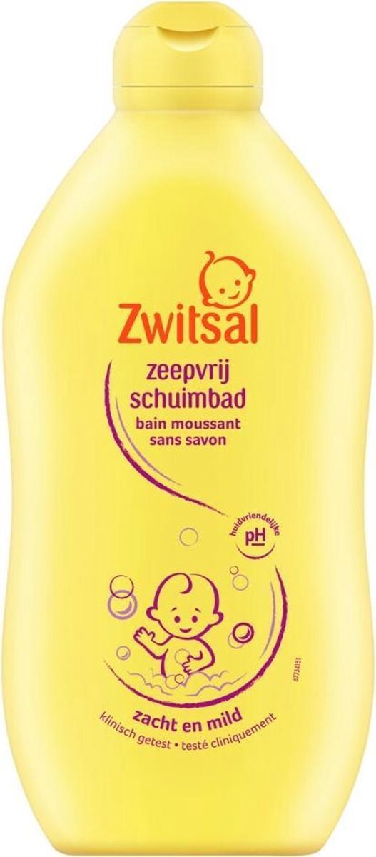 Zwitsal Schuimbad zeepvrij (400 ml)