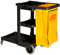 Rubbermaid Schoonmaakkar Zwart VB 006173-01