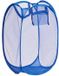 Kipit Wasmand flexibel/opvouwbaar - bleu foncé - kunststof - 33 x 33 x 58 cm - 60 liter