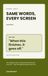 Same Words, Every Screen: 45 Scripts for Screen Time, Turning It Off and the Meltdown After — With the Peer-Reviewed Research Behind Each One (Ages 2–5)