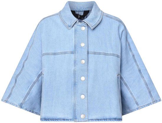 SISTERS POINT Felka-ja1 Dames Jas L Blue denim XS/S