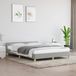 Maison Exclusive - Cadre de lit sans matelas, gris clair, 140x200 cm, rembourré