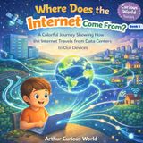Where Does the Internet Come From?: A Colorful Journey Showing How the Internet Travels From Data Centers to Our Devices