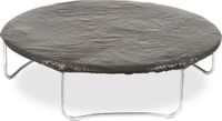 Merkloos Relaxdays Beschermhoes Trampoline - Afdekzeil Tuintrampoline - Ø 427 cm - Zwart