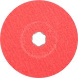 PFERD TOOLS 64193106 Combiclick keramische korrel fiberschijf Ø 125 mm CO-COOL 60 voor roestvrij staal Diameter 125 mm