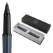 Parker Meridian Rollerball Pen | Blauwe lak met zwarte accenten | Fijne penpunt | Handschriftpennen & Schrijfwaren | Zwarte inkt | Luxe Cadeaudoos