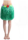 CHPN Hawaï rokje - Groene rafels - Hula rokje - 40CM lang