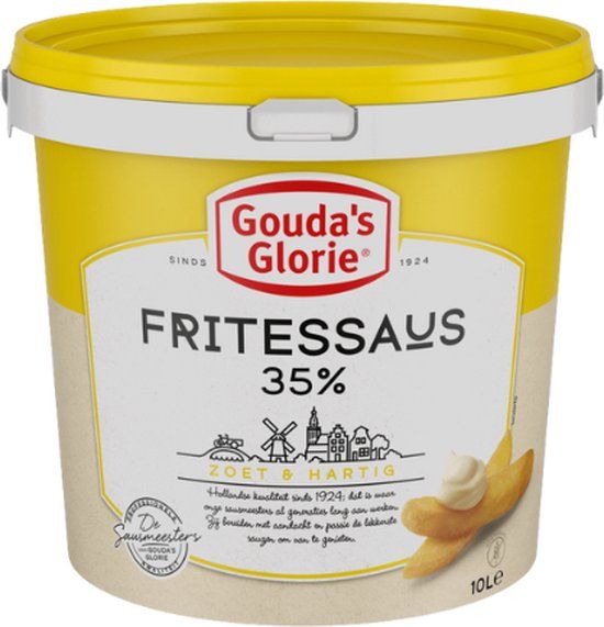 Gouda's Glorie Fritessaus zoet en hartig - 10 liter