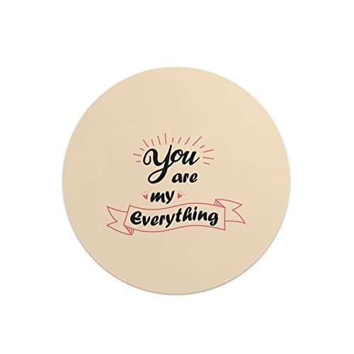 Questo Casa Ronde digitaal bedrukte muismat - 22 cm