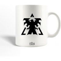 StarCraft Keramische mok maniacase, StarCraft terran Logo Zwart