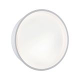 Paulmann Platomo Wandlamp - 1200 Lumen - 14W - Warm Wit - Rond - Wit - IP44 - Buiten