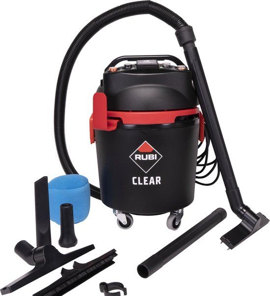 Rubi Clear M Stofzuiger - Rood/Zwart - 1200 W - Stofzak