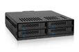 Icy Dock MB324SP-1B HDD-/SSD-behuizing Zwart 2.5"