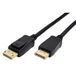 ROLINE GREEN DisplayPort-kabel v2.0, 10K@60Hz, 54Gbit/s, UHBR13.5, DP Male - Male, zwart, 1 m