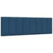 VidaXL Hoofdbordkussen "Hanko" 160 cm Stof Blauw