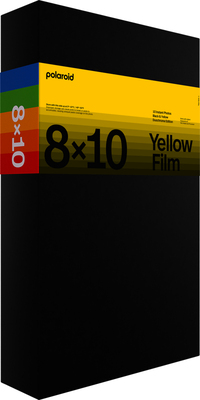 Polaroid Duochrome film for 8x10 - Black & Yellow Edition